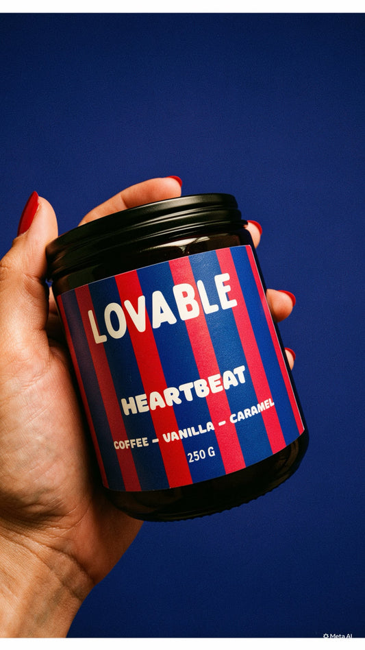 Lumânare HEARTBEAT Loveable 250 ml