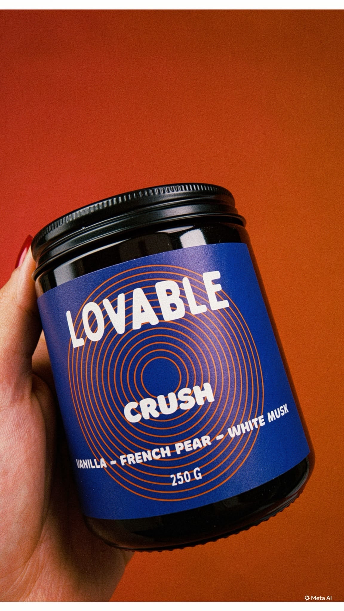 Lumânare CRUSH Loveable 250 ml