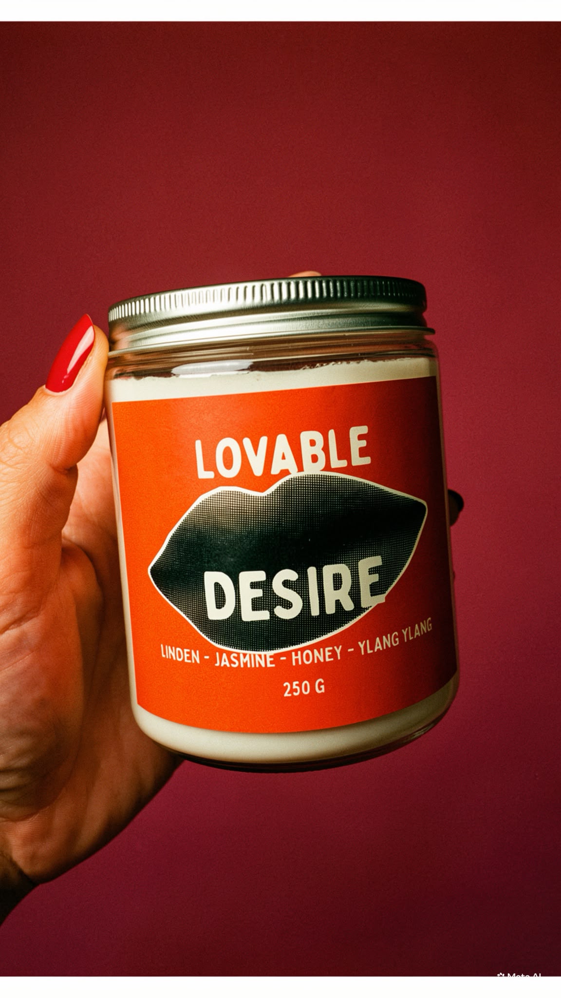 Lumânare DESIRE Loveable 250 ml